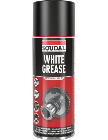 Soudal Spray Grasa Blanca 400 ml