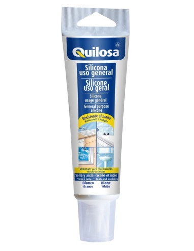 Quilosa Orbasil Silicona Uso General Blanco 85 ml