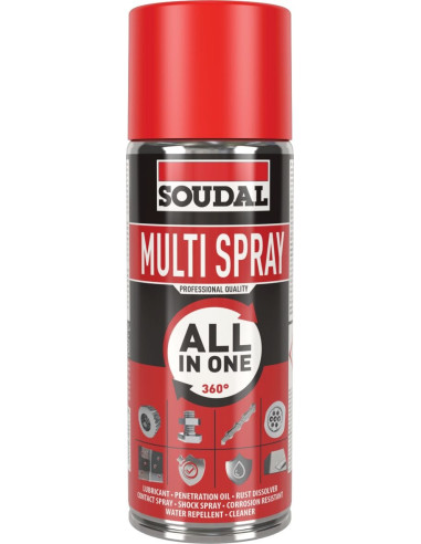 Soudal Multi Spray 8 en 1 400 ml