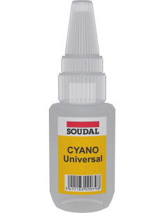 Soudal Pegamento Instantáneo Cianoacrilato Universal 50 g