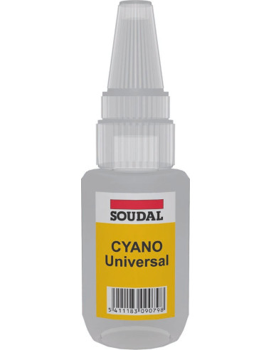 Soudal Pegamento Instantáneo Cianoacrilato...