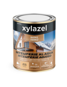 Xylazel Barniz Intemperie al Agua Brillante Incoloro 2,5 L