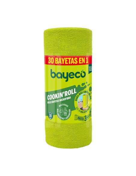 Bayeco Bayetas Microfibra Cookin Roll 22 x 30 cm Rollo 30 uds