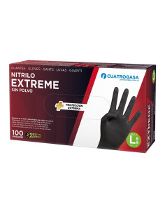 LUVAS NIT. EXTREM PRETO C100 GDE