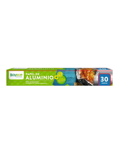 Bayeco Papel de Aluminio Resistente 29 cm x 30 m