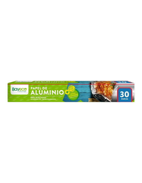 Bayeco Papel de Aluminio Resistente 29 cm x 30 m