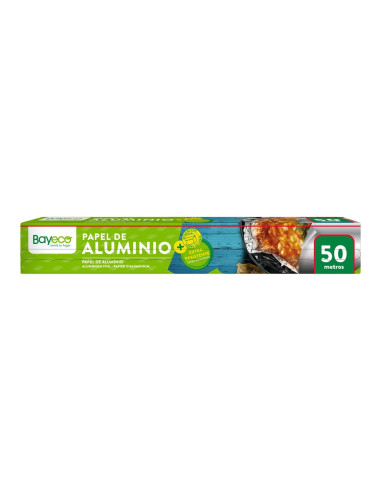 Bayeco Papel de Aluminio Resistente 29 cm x 50 m