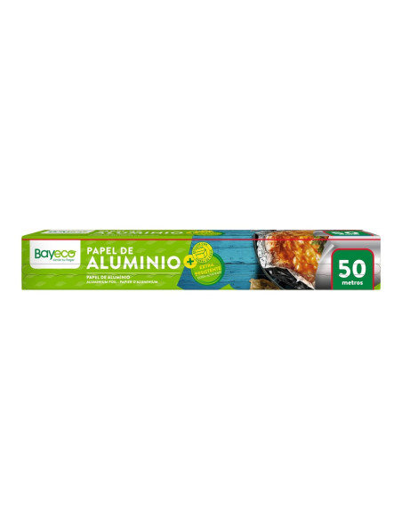 Bayeco Papel de Aluminio Resistente 29 cm x 50 m