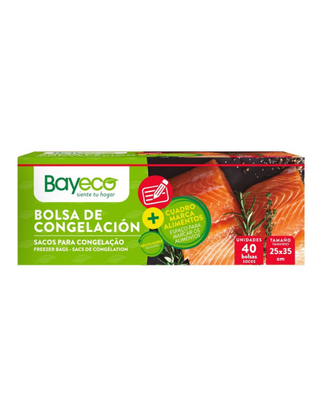 SACO DE CONGELAMENTO BAYECO 25X35 PQT. 40