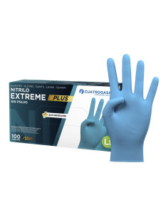 Cuatrogasa Guantes Nitrilo Extreme Plus Azul Caja 100 uds... 2