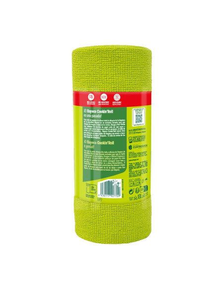 ROLO DE PANO MICROF. BAYECO 22X30 30 UNIDADES