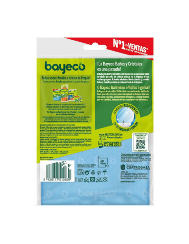 Bayeco Bayeta Microfibra Baños y Cristales 40 x...