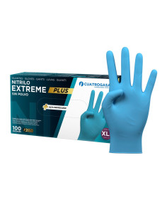 Cuatrogasa Guantes Nitrilo Extreme Plus Azul Caja 100 uds... 2