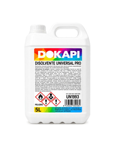 DISOLVENTE UNIVERSAL DE USO POLIVALENTE....