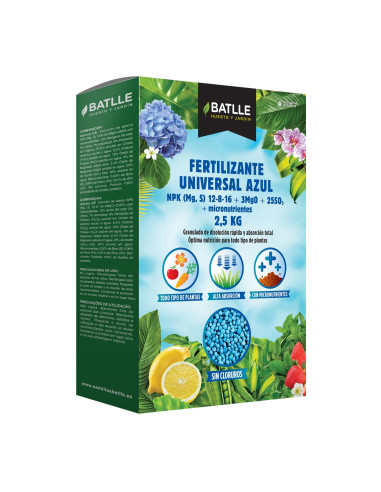 Batlle Fertilizante Universal Azul 2,5 kg