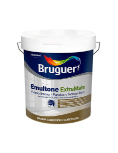 BRUGUER EMULTONE EXTRA MATE 4 l. BLANCO