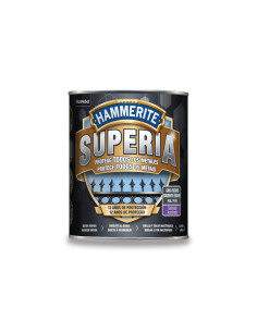 HAMMERITE SUPERIA AL AGUA SATINADO 750 ml. GRIS OSCURO