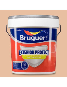 BRUGUER EXTERIOR PROTECT REVESTIMIENTO 10 AÑOS 15 l. ROSELLON