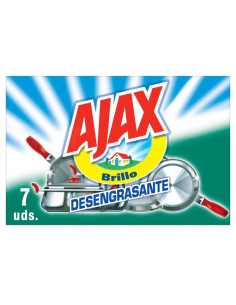 AJAX ESTROPAJO JABONOSO 7 UDS