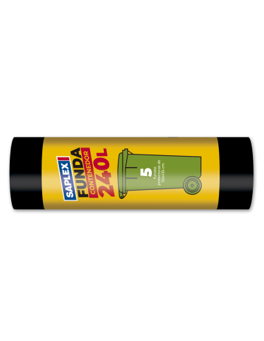 BOLSA BASU. SAPLEX 120X135 PQT. 5 F. CONTENEDOR