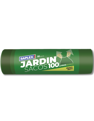 BOLSA BASU. SAPLEX 82X105 PQT. 10 JARDIN