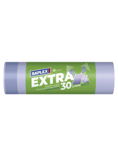 BOLSA BASU. SAPLEX 56X62 PQT. 15 EXTRA