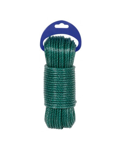 CUERDA TENDAL PLAST. BOB. 15 MT. COLG. POLIETILENO