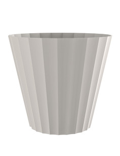 MACETA DORIC 32 CM. ECRU