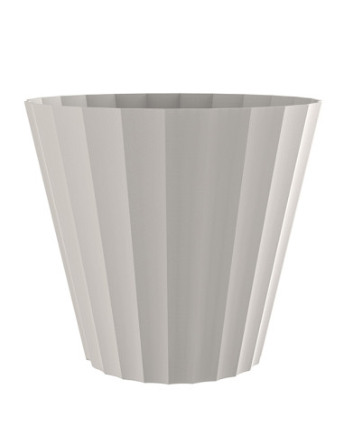 MACETA DORIC 32 CM. ECRU
