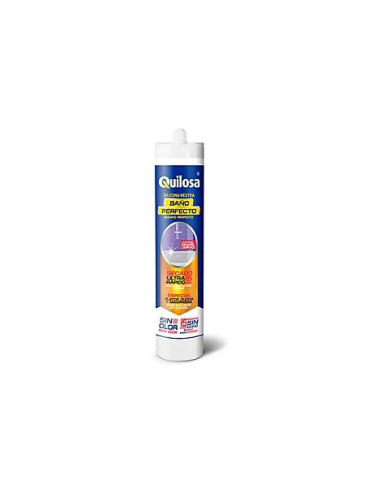 BANHO PERFEITO DE SILICONE NEUTRO CR. 300 TRANS.
