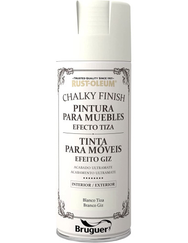 CHALKY FINISH XYLAZEL SPRAY 400 ML. BLANCO TIZA