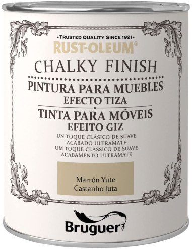 CHALKY FINISH XYLAZEL N. 817 750 ML. MARRON YUTE