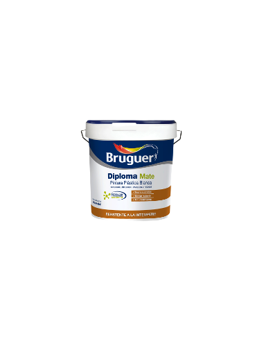 BRUGUER DIPLOMA LISO 4 l. MATE BLANCO