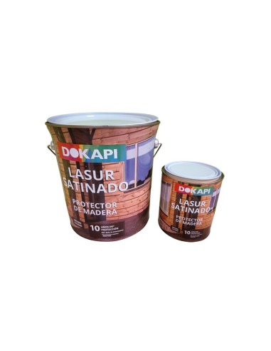 LASURES AL DISOLVENTE DOKAPI B. 750 PALISANDRO SATINADO