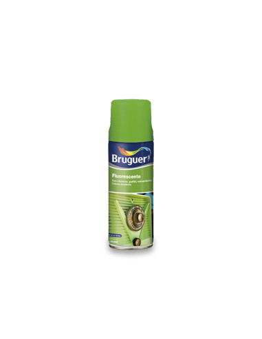 BRUGUER SPRAY 400ml. VERDE FLUORESCENTE