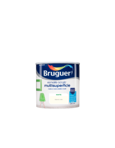 BRUGUER ESMALTE ACRYLIC MULTISUPERFICIE MATE 250 ml. BLANCO ROTO