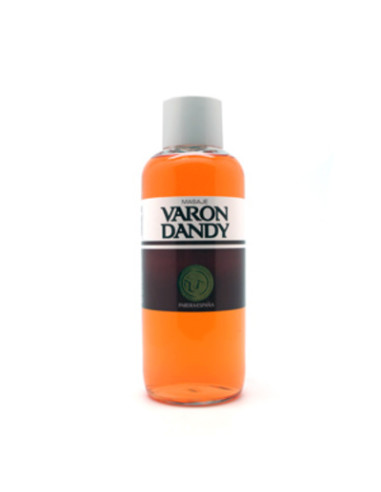 LOCIÓN PARA DESPUÉS DEL AFEITADO CON LA CLÁSICA FRAGANCIA DE VARON DANDY.