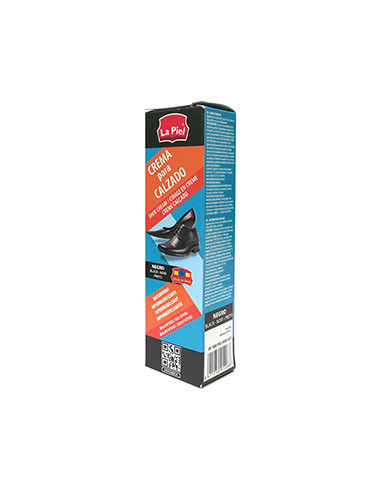 CR. CALÇADO DE COURO TB. 50 PRETO
