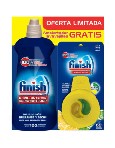 FINISH ABRILLANTADOR LAVAVAJILLAS 500 ML         AMBIENTADOR LAVAVAJILLAS