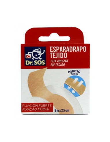 ESPARADRAPO DR. SOS 5X25 TEJIDO