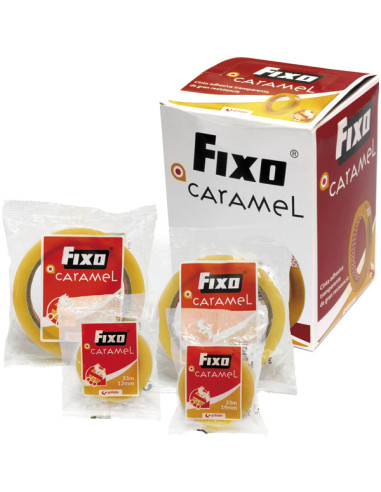 CINTA ADHESIVA FIXO 66X19 TRANSPARENTE