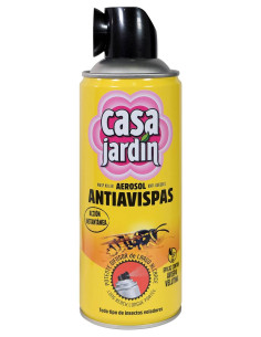 INSECTICIDA CASA JARDIN AVISPAS SPRAY 400 ML.