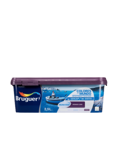 BRUGUER COLORES DEL MUNDO CONTRASTE 2. 5 l. MEDITERRANEO MORADO