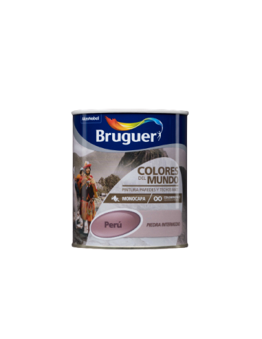 BRUGUER COLORES DEL MUNDO 750 ml. PERU PIEDRA INTERMEDIO