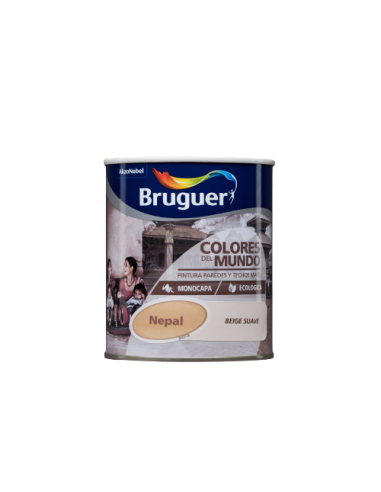 BRUGUER COLORES DEL MUNDO 750 ml. NEPAL BEIGE SUAVE