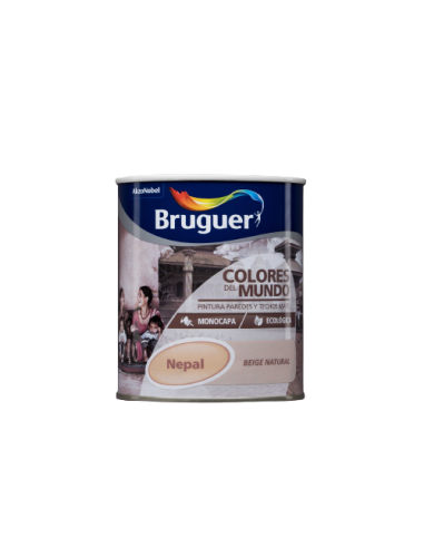 BRUGUER COLORES DEL MUNDO 750 ml. NEPAL BEIGE NATURAL