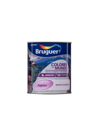 BRUGUER COLORES DEL MUNDO 750 ml. JAPON MATIZ VIOLETA