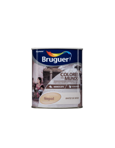 BRUGUER COLORES DEL MUNDO 750 ml. NEPAL MATIZ BEIGE