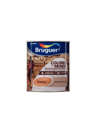 BRUGUER COLORES DEL MUNDO 750 ml. KENIA MARRON NATURAL