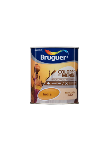 BRUGUER COLORES DEL MUNDO 750 ml. INDIA MELOCOTÓN SUAVE